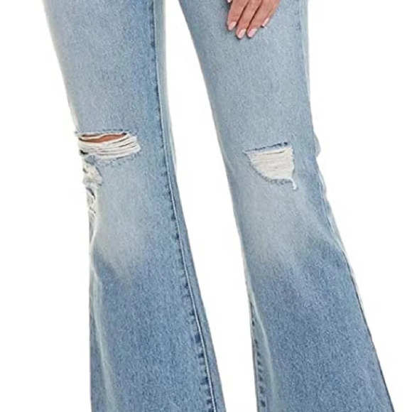 Anthropologie DL 1961 Cropped High Waist Wallace Jean 27 - Picture 5 of 7